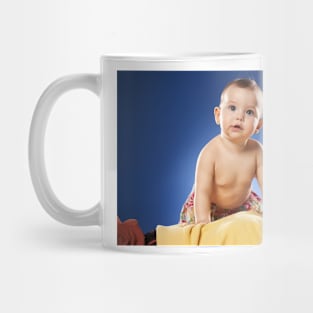 Father and his baby daughter Mug